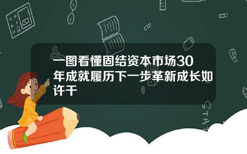 一图看懂固结资本市场30年成就履历下一步革新成长如许干