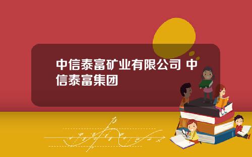 中信泰富矿业有限公司 中信泰富集团