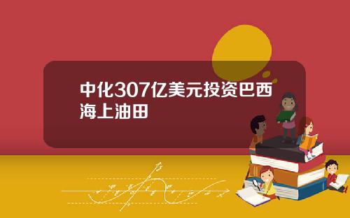 中化307亿美元投资巴西海上油田