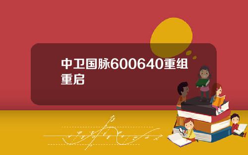 中卫国脉600640重组重启