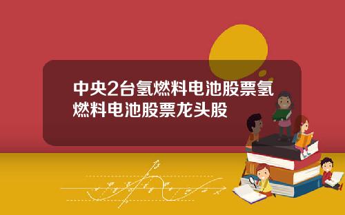 中央2台氢燃料电池股票氢燃料电池股票龙头股
