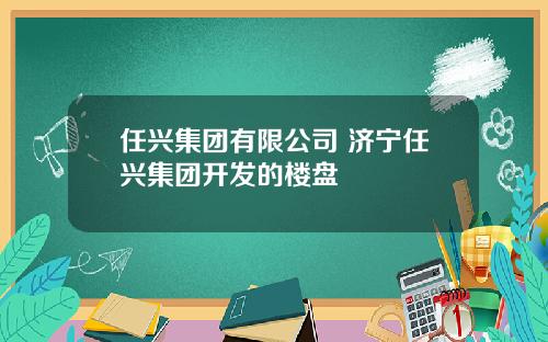 任兴集团有限公司 济宁任兴集团开发的楼盘
