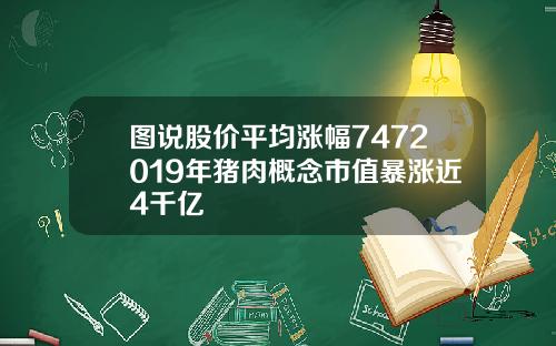 图说股价平均涨幅7472019年猪肉概念市值暴涨近4千亿