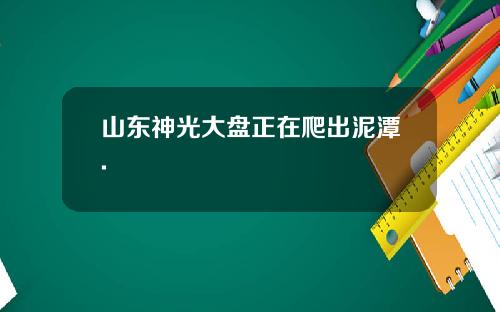 山东神光大盘正在爬出泥潭.