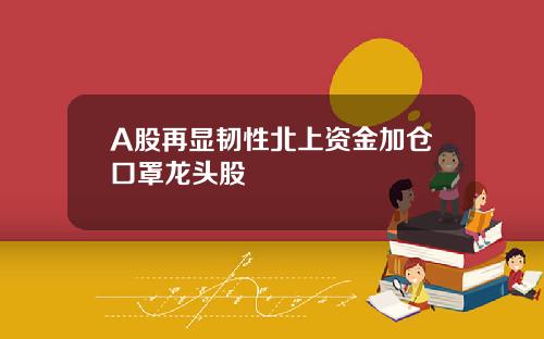 A股再显韧性北上资金加仓口罩龙头股