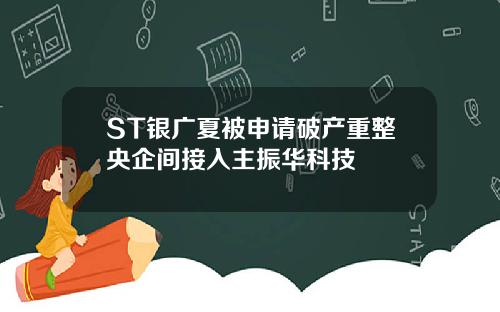 ST银广夏被申请破产重整央企间接入主振华科技