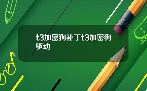 t3加密狗补丁t3加密狗驱动