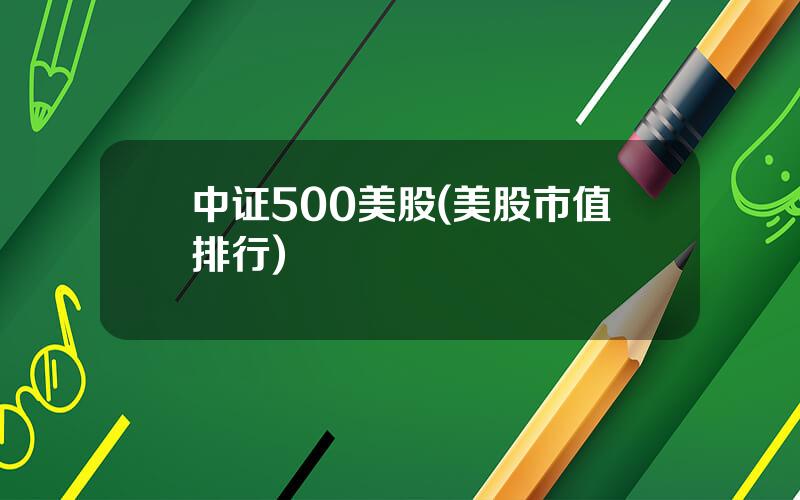 中证500美股(美股市值排行)